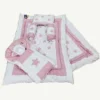 7 Pieces Cotton Baby Quilt Razai Set - Image 5