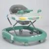 2-in-1 Baby Walker and Rocker with Music and Toys