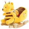 High Quality Character Rocking Chair For Kids – Premium Wood Frame.