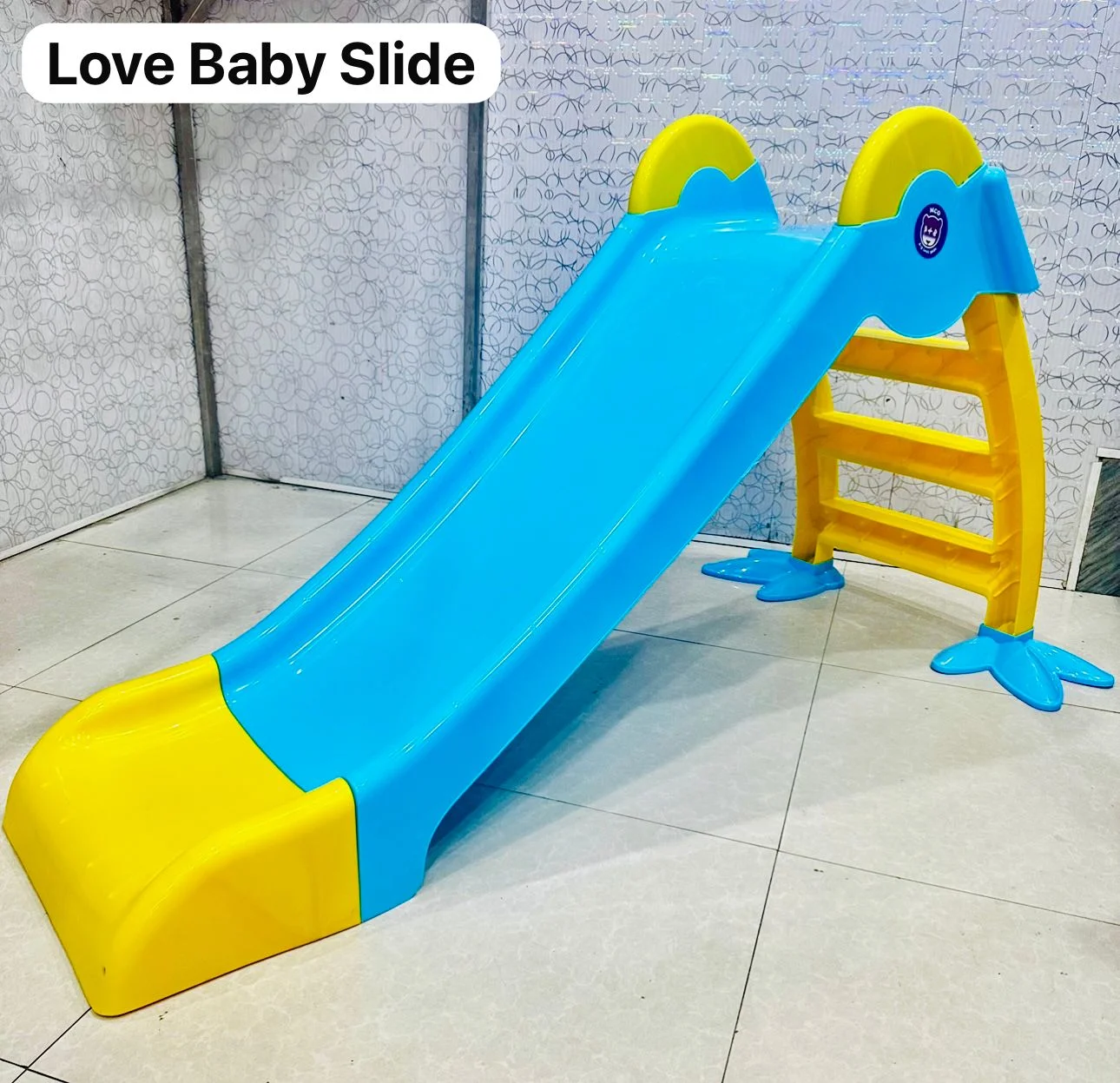 Baby Slide with Basket Ball - Image 2