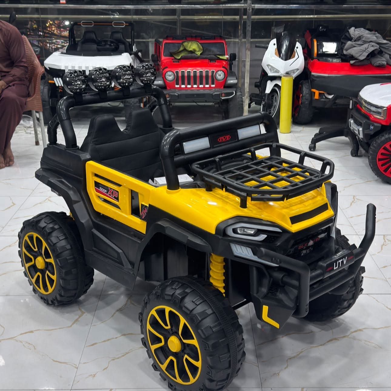 Big Size Kids Electric Jeep 4X4