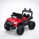 Royal Ranger 12V Kids Electric Jeep – Red Edition with LED Lights & Leather Seat
