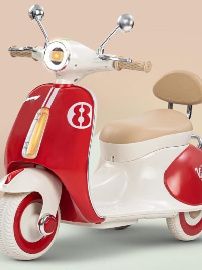 Vintage Battery Operated Vespa Scooter For Kids-M6188