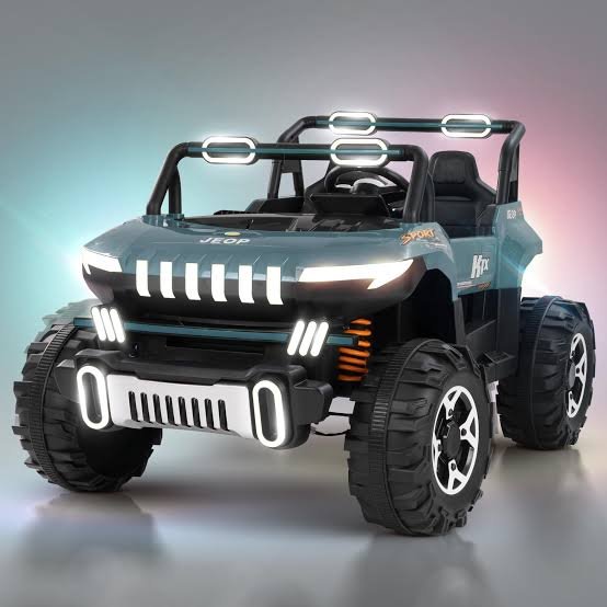 Premium Kids' Electric Off-Road Jeep (Pure White Edition) - Image 5