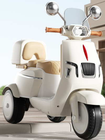 Latest Model Kids Electric Vintage Scooter 2026 | Double Motor