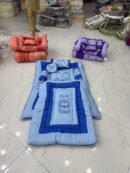 Teddy Bear Embroidered Velvet Baby Bedding Set